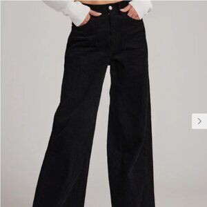 12th Tribe Clarence Black Corduroy Pants (NWT)